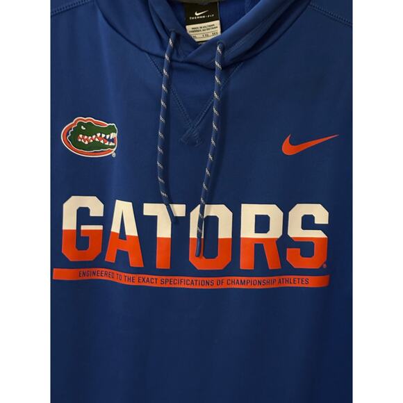 New Florida Gators-University of Florida Blue Hoodie-Nike Therma-Fit Mens Sz XXL - Picture 4 of 7